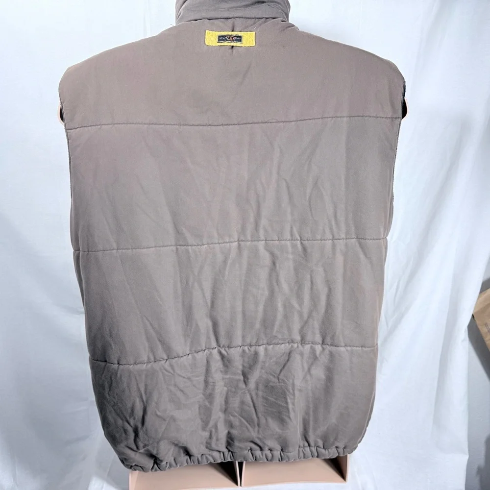 Wear first Men's Tan Utility‎ Vest XL Pockets Bird Watching Photography Fishing